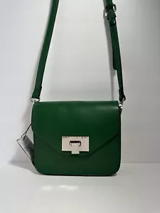 Lany  woman,  crossbody, green silver hardware, size small - Picture 1 of 6