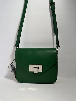 Lany ￼ woman, ￼ crossbody, green silver hardware, size small - Изображение 1 из 4