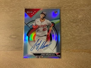 2023 Topps feinster Baseball Joey Meneses Refraktor Rookie Auto #FA-JM - Bild 1 von 2