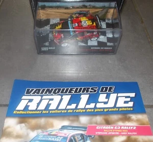 VAINQUEURS DE RALLYE Altaya 1/43  N°43  CITROËN C3 RALLY2 YPRES 2022+ FASCICULE - Bild 1 von 10