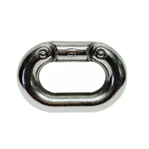 Stainless Steel 316 Chain Connecting Link 1/2" Marine Grade Connector - Picture 1 of 8