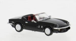 Brekina Triumph Spitfire Black 1974 1:87 Model Car - Picture 1 of 1