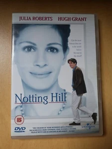 Notting Hill DVD 1999 Romantic Comedy Movie Hugh Grant Julia Roberts - Imagen 1 de 3