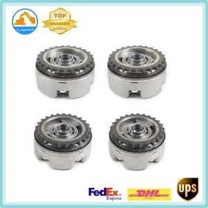 4PCs Camshaft Timing Adjuster Fits Audi A6 AUK BKH 06E109083G 06E109084G - Foto 1 di 12