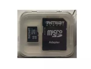 3-PK PATRIOT 16GB Micro SDHC Class 10 with Adapter - Picture 1 of 1
