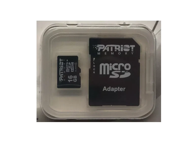 3-PK PATRIOT 16GB Micro SDHC Class 10 with Adapter - Image 1 of 1