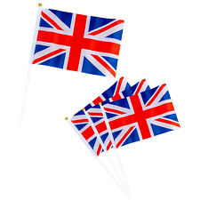 2023 Union Jack Flag Small Hand Waving British Royal Coronation Party Event UK