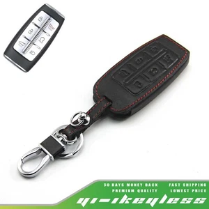 Funda de cuero para Genesis G70 G80 GV70 GV80 llave inteligente remota 6B 6 botones - Imagen 1 de 7