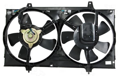Ventilador condensador radiador doble cuatro estaciones para Nissan Altima 1998-2001 Foto 1 de 3
