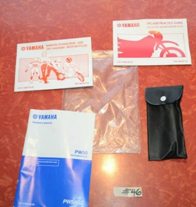 NEW YAMAHA OWNERS MANUAL TOOL KIT PW50 MOTORCYCLE #47 2011 2012 - Bild 1 von 4