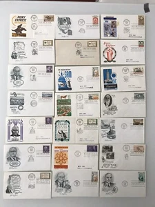 108 Buste Rare Primo Giorno Emissione 1960-1966 U.S.A. - Valore €309,76. - Foto 1 di 7