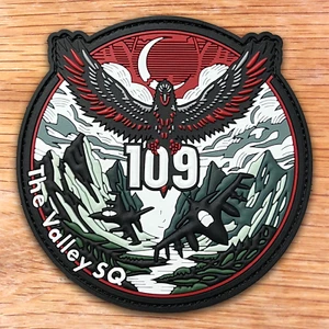 ISRAEL AIR FORCE 109 SQUADRON ARRAY 2024 PVC PATCH 3D F-16 THE VALLEY SQ - Picture 1 of 1