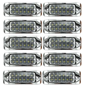 12-LED Auto KFZ Frontblitzer Blitzlicht Warnleuchte LKW Strobe Licht 12V 24V - Bild 1 von 26