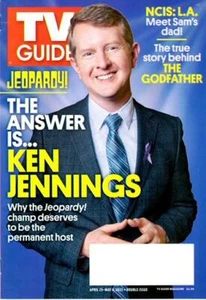 COLLECTIBLE TV GUIDE 2022 - JEOPARDY HOST KEN JENNINGS - THE GODFATHER - NCIS:LA - Picture 1 of 1