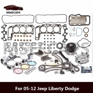 For 05-12 Jeep Liberty Dodge Durango Dakota 3.7L Engine Rebuilding Kit Graphite - Foto 1 di 7