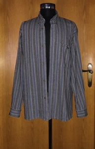 HATICO Herren Hemd Größe L, Hemdjacke Button-Down Kragen Überhemd bunt-gestreift - Bild 1 von 24