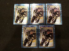 LOT OF (5) 1994-95 Topps Finest #33 Jaromir Jagr Pittsburg Penguins w/Protector