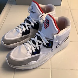 Nike Kyrie Infinity White Black Red Men's Size 13 Sneakers CZ0204-101 - Picture 1 of 13