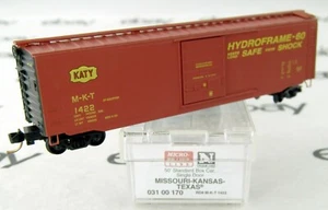 N Scale 50' Standard Box Car, Single Door - M-K-T #1422 - MTL #03100170 - Picture 1 of 7