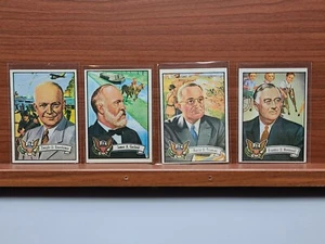 1974 Topps U.S. Presidents Lot of 4 ExMt j034 - Bild 1 von 3