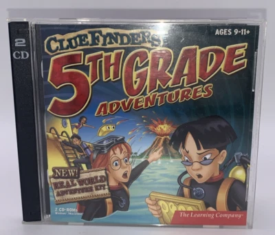 Clue Finders 5th Grade Adventures - The Learning Company Ages 9-11 PC CD-ROM - Image 1 of 4