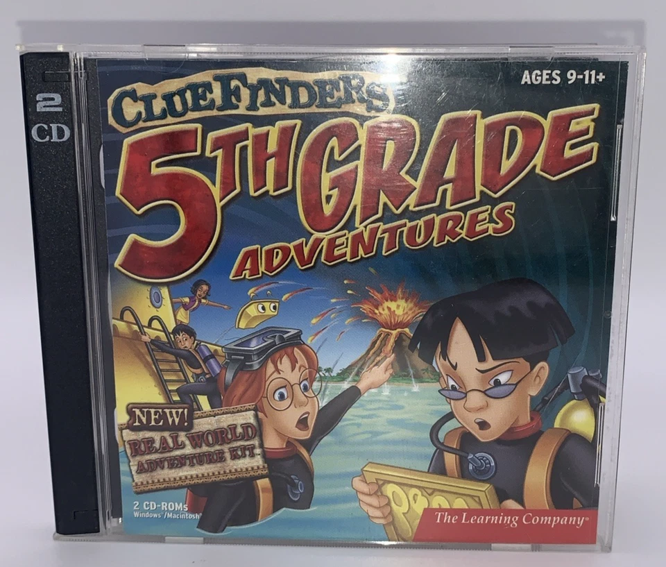 Clue Finders 5th Grade Adventures - The Learning Company Ages 9-11 PC CD-ROM - Image 1 of 4