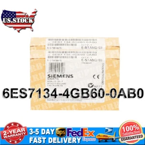 New Siemens 6ES7 134-4GB60-0AB0 6ES7134-4GB60-0AB0 SIMATIC DP ELECTRONIC MODULE - Picture 1 of 11