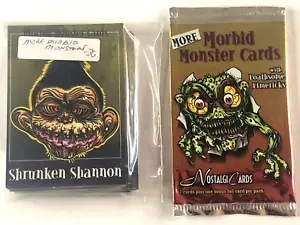 Morbid Monsters Serie 2 2002 Nostalgicards Set 36 Sammelkarten/Wrapper - Bild 1 von 3