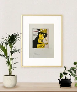 Original Roy Lichtenstein, 1981 signed lithograp, coa & appraisal for $3,500 usd - Picture 1 of 12