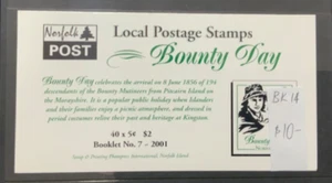 NORFOLK ISLAND BOOKLET 2001. BOUNTY DAY. SP: BK14 - Foto 1 di 1