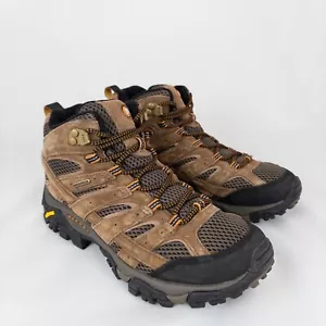 Merrell Herren 7,5 Moab 2 Mid WP Wasserdicht Erde Braun Wanderschuhe J06051 - Bild 1 von 8