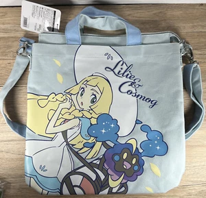 Pokemon Center Original Big Size Tote Bag Lillie and Cosmog w/Tag 17" 43.5cm - Picture 1 of 8