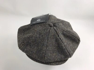 Tilley Endurables Harris Tweed Newsboy Cap Brown Sz M Wool Canada NWT - Image 1 of 4