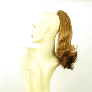 Postich Pferdeschwanz halblang dunkelblond kupferfarben 40 cm Ref. 8 in G27 - Bild 1 von 7