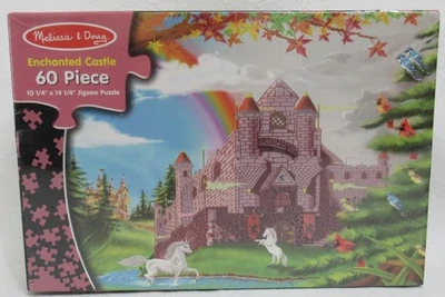 Rompecabezas Melissa & Doug Castillo Encantado 10.25" x 14.25" 60 Piezas 1371 Nuevo Foto 1 de 4