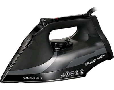Russell Hobbs 27000 3100W Diamond Elite Steam Iron Black - New In Box - Image 1 of 4