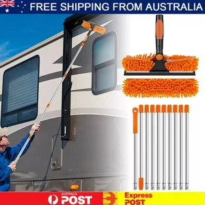 Professional Large Window Cleaner Equipment Glass Cleaning Telescopic Squeegee - Picture 1 of 20
