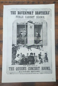 Libro de reproducción de carteles de los hermanos Davenport 100 años de carteles mágicos, 1976 - Imagen 1 de 2