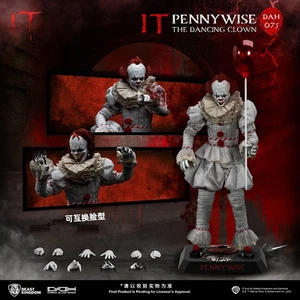 Figura de acción de película de terror Joker IT Pennywise coleccionable regalo decoración 8 en juguete - Imagen 1 de 6