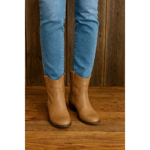 Botines Guess Clásicos Western Tostados Talla 6.5 Mujeres Vaquera Botines Cuero - Imagen 1 de 10