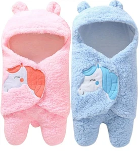 Avvolgitore per cavalli con cappuccio per bambini, blu e rosa codice 86 - Foto 1 di 1