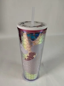 2024 Starbucks Year of the Dragon Lunar New Year Tumbler 24 Cold Cup Iridescent - Bild 1 von 16