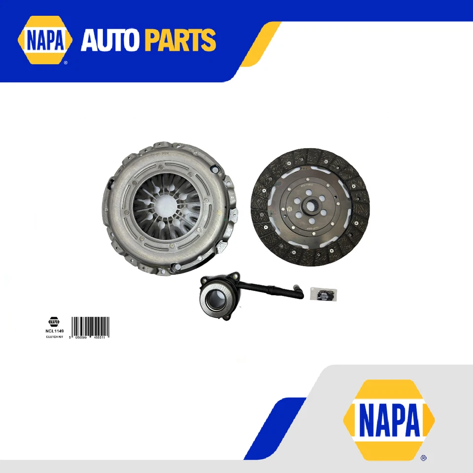 Kit de embreagem compatível com VW JETTA Mk3 2.0 05 a 10 240mm NAPA 022141015R 022141031R novo - Imagem 1 de 4