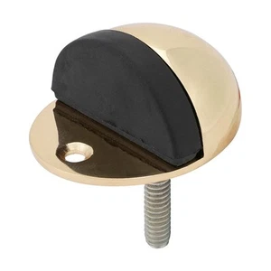 Timco - Pemberhenti Pintu Oval - Kemasan Brass Berkilat (Saiz 47mm - 1 Keping) - Picture 1 of 2