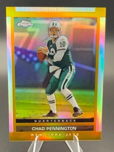 Chad Pennington 2003 Topps Chrome Draft Picks & Prospects #62 - Gold Refractor - Picture 1 of 3