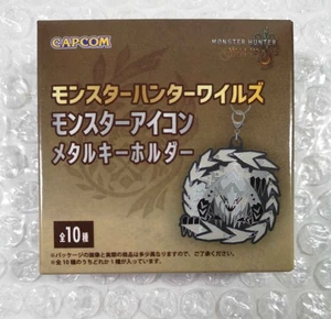 PORTE CLES (KEYCHAIN) - MONSTER HUNTER WILDS : MONSTER ICON METAL (1 RANDOM PIEC - Imagen 1 de 4
