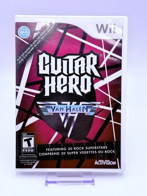 Guitar Hero: Van Halen (Nintendo Wii, 2009) CIB Complete Very Good - Image 1 of 4