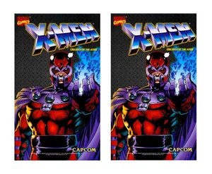 Pegatinas gráficas de arte lateral arcade de X-Men - Imagen 1 de 1