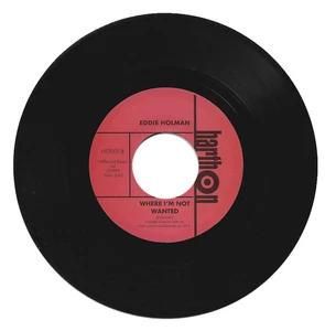 Eddie Holman Where I'm Not Wanted / Hurt Northern Soul Reissue Listen - Picture 1 of 2