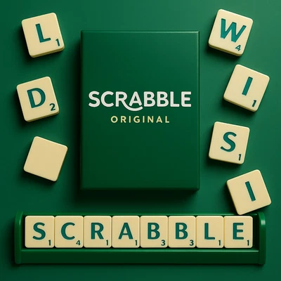 SCRABBLE Individual Letter Tiles - Mattel 2012 Original Game Replacements - Image 1 of 2